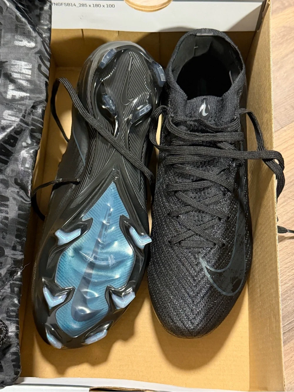 Nike Mercurial Vapor 16 Elite FG Black FQ1457-002 Men 5 Women 6.5 NEW